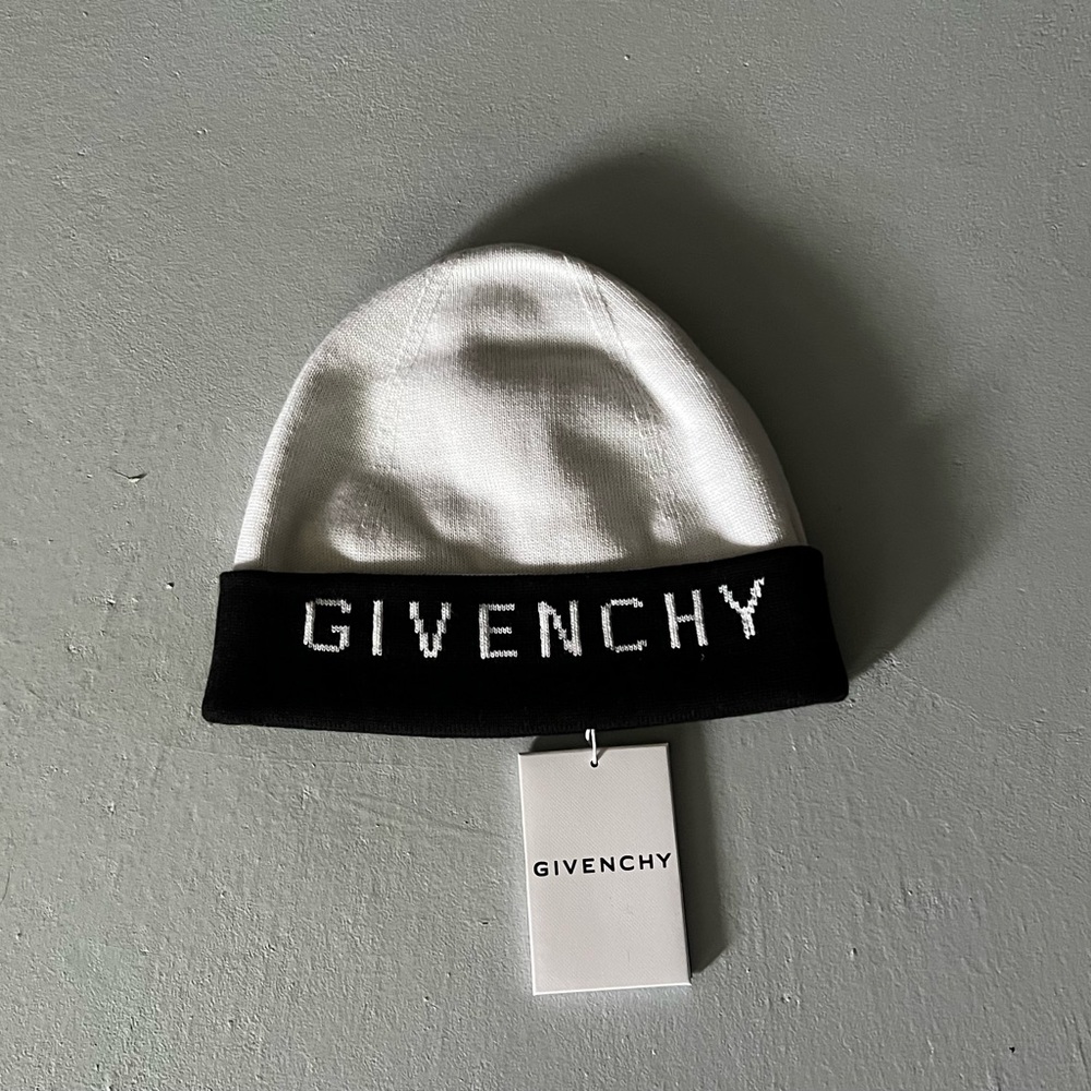 Givenchy Text Beanie